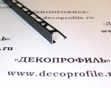 фото Профиль Effector угол прямой Г-образный - Черный - 12 мм - 2,5 м