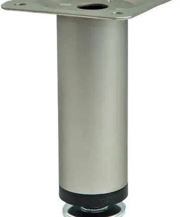 Фото №0 Опора меб. мет. D-100 h100 с регул. сатин AKS