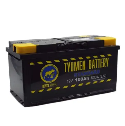 Фото №0 Аккумулятор Тюмень Standard 100 Ач п.п.