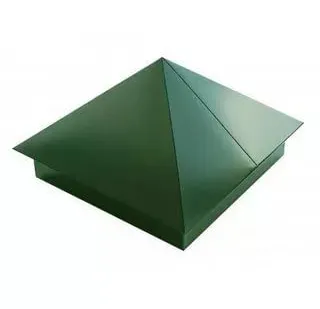фото Колпак на столб под заказ Satin, 500х500мм