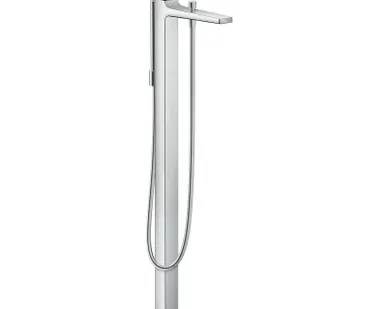 фото Напольный смеситель для ванны Hansgrohe Metropol 74532000 (с рукояткой петлей)
