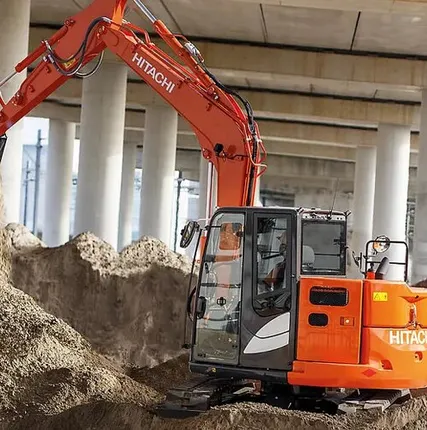 Фото №0 Мини-экскаватор Hitachi ZX85