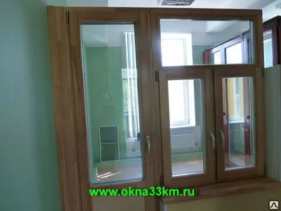 Фото №0 Окна из дерева в Москве