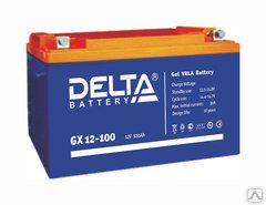 Фото №0 Аккумулятор гелевый Delta GX 12 100