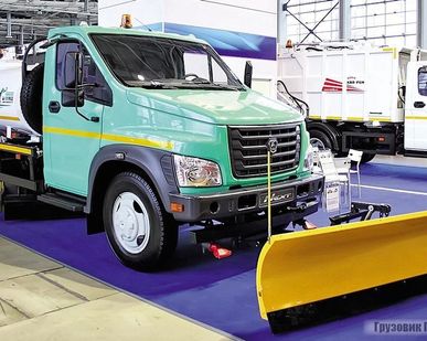 фото Комбинированная дорожная машина КО-829N на базе ГАЗон НЕКСТ
