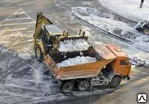 фото Уборка и утилизация снега