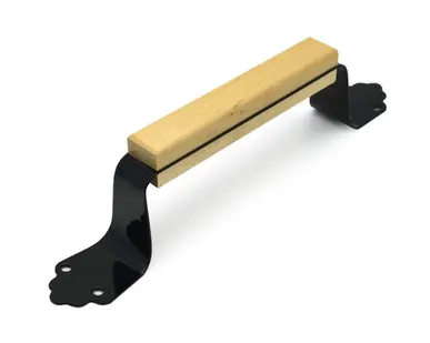 фото Ручка-скоба с деревянными накладками РС 140 Пл