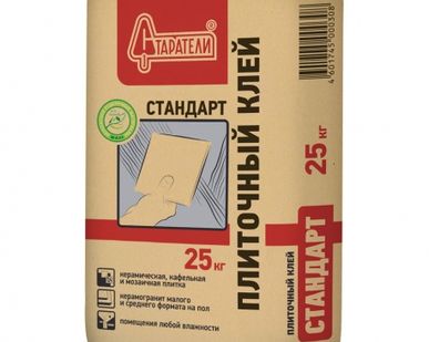 фото Клей плиточный Стандарт 25 кг. Старатели