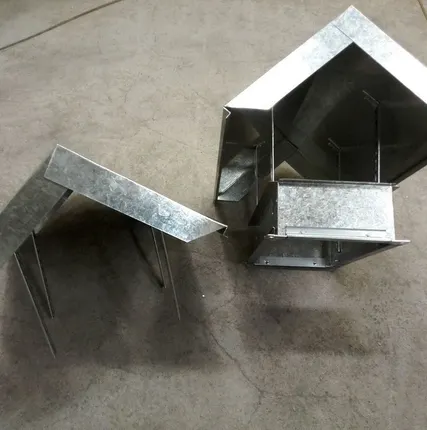 Фото №0 Зонт оцинкованный прямоугольный / ошинованый, неошинованый / на шахту.