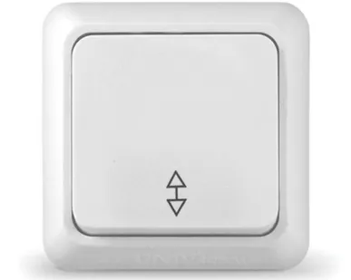 фото Выключатель проходной 1-кл. ОП Олимп 10А IP20 бел. UNIVersal О0025