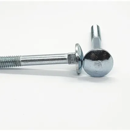 Фото №0 Болт мебельный М6х50, DIN603, квадрат, 50шт.