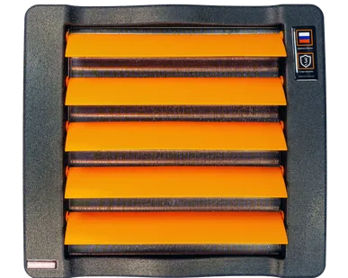 фото Тепловентилятор водяной Калашников KVF-W38-12 (16-38 кВт) (без ПУ), струя 15м, усиленным теплообменником