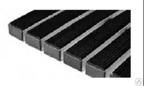 Фото №0 Придверная решетка Евро текстиль 390х590, Gidrolica Step