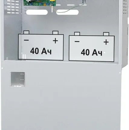 Фото №2 Источник беспер. питания СКАТ-2400И7 исп.5000 (24В 4А под 2 АКБ по 40А.ч; без АКБ) Бастион 67