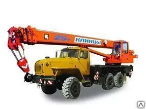 фото Подъемник на автокране ПКС-55713-3К-3 на шасси УРАЛ-5557И