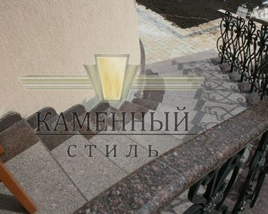 фото Перила из гранита