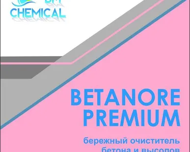 фото Бережный очиститель бетона и высолов «Betanore Premium»