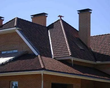 фото Натуральная черепица Baltic Tile (Sea Wave) Осенний лист
