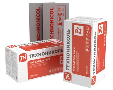 фото XPS ТЕХНОНИКОЛЬ CARBON PROF, Экструзионный пенополистирол 50 мм