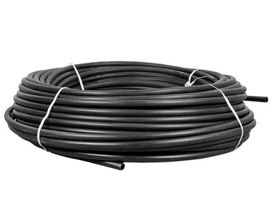 фото Труба гладкая ПНД жесткая d25мм черн. (уп.100м) PROxima EKF tpndg-25