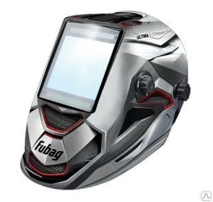 фото Маска сварщика "Хамелеон" ULTIMA 5-13 Panoramic Silver (зона обзо