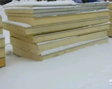 фото Сэндвич панели пир 150 мм, 3,97 м