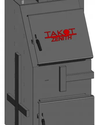 Фото №11 Котел твердотопливный длительного горения Zenith 20 кВт, TAKOT, полуавтоматический, до 200 м2, горит до 7 дней