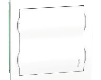 фото Бокс СП Easy9 встраив. с бел. двер. 2 ряда по 12мод IP40 IK07 63А 2 клеммы SchE EZ9E212P2FRU