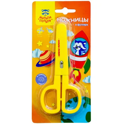 Фото №0 Ножницы детские Мульти-пульти Приключения Енота, 13,5см