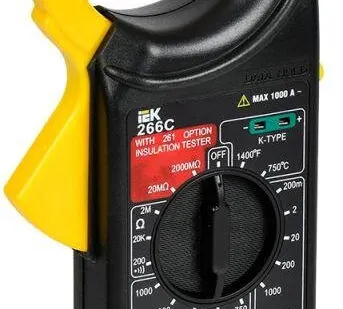 фото Клещи токоизмерительные Expert 266C ИЭК TCM-1C-266