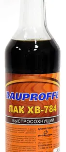 фото Лак BAUPROFFE Лак мебельный BAUPROFFE ХВ-784 Лиственница 0,5 л
