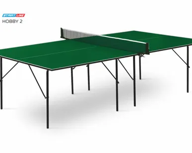 фото Теннисный стол Start line Hobby-2 GREEN