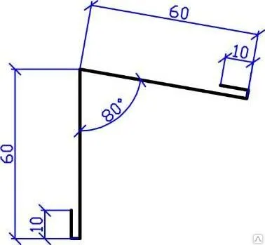 Фото №0 Нащельники для сэндвич-панелей