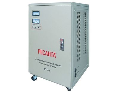 фото Однофазный стабилизатор напряжения Ресанта ACH - 15000 / 1 - ЭМ
