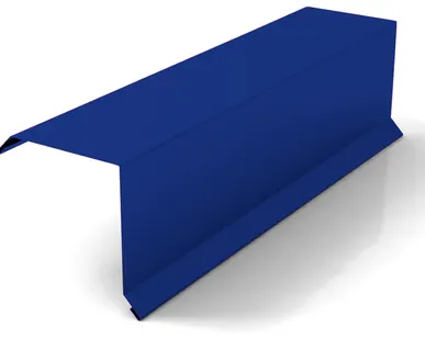 фото Планка торцеваяRAL 5002 ультрамарин 95*120*2000