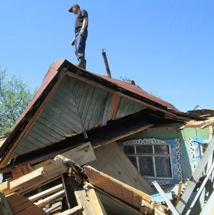 Фото №0 Демонтаж зданий