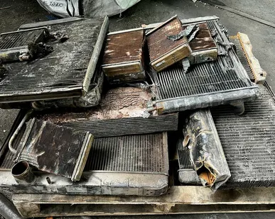 фото Латунный Радиатор