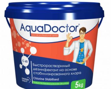 фото Дезинфектант на основе хлора быстрого действия AquaDoctor C-60