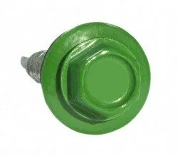 фото Саморез 5,5х19 HARDWEX RAL 6029 Зеленая мята под насадку для крепления стальных листов к металлическим конструкциям 00000006135