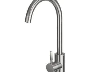 фото Смеситель для кухни "Steel''1123LL