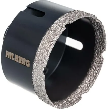 Фото №0 Коронка алмазная 68 мм с воском Super Hard, Hilberg