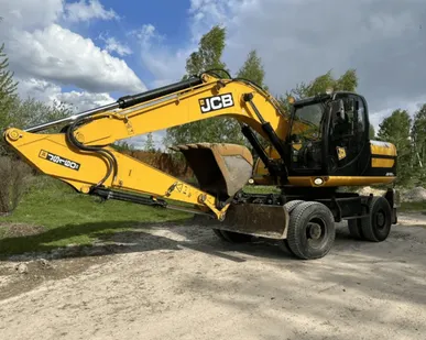 фото Аренда колесного экскаватора JCB JS160W