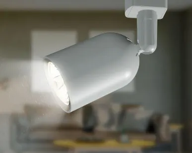 фото Светильник трековый 1ф TR41-GU10 WH под лампу MR16 бел. Эра Б0054172