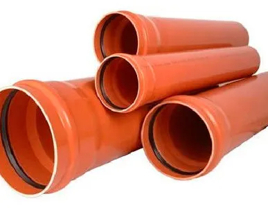 фото Труба канализационная ду 150/2м ПВХ оранжевая
