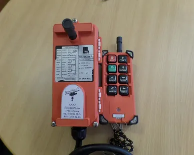 фото Радиоуправление крана и тельфера