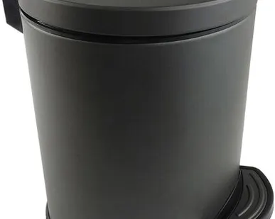 фото Ведро для мусора Aquatek Вега чёрный матовый AQ4016MB