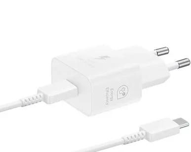 фото Сетевое зарядное устройство Samsung 25W USB-C EP-T2510 + Cable White