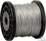 фото Стальной трос оцинкованный 3 мм.