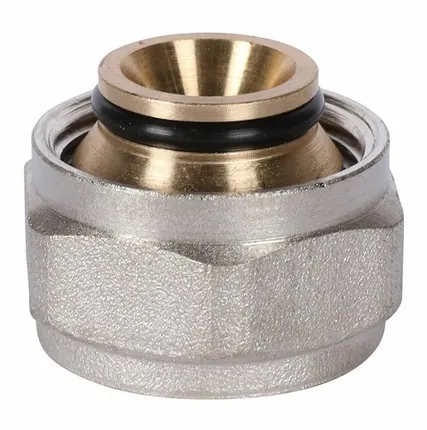 Фото №0 Фитинг компрессионный ROMMER евроконус для труб PEX-AL-PEXb 16х2,0х3/4