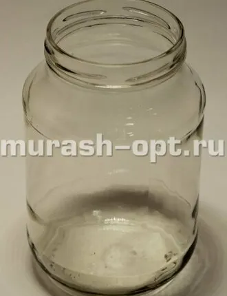 Фото №0 Банка стеклянная 1,5л винтовая горловина 1-82 (15)